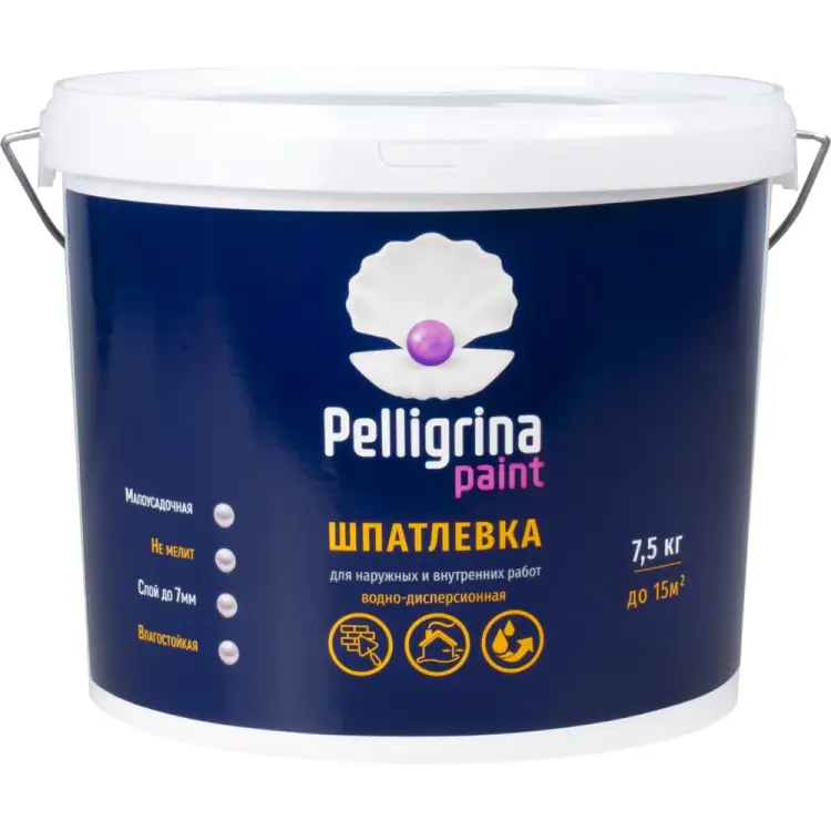 Универсальная акриловая шпатлевка PELLIGRINA PAINT 231235 Универсальная акриловая шпатлевка PELLIGRINA PAINT 231235