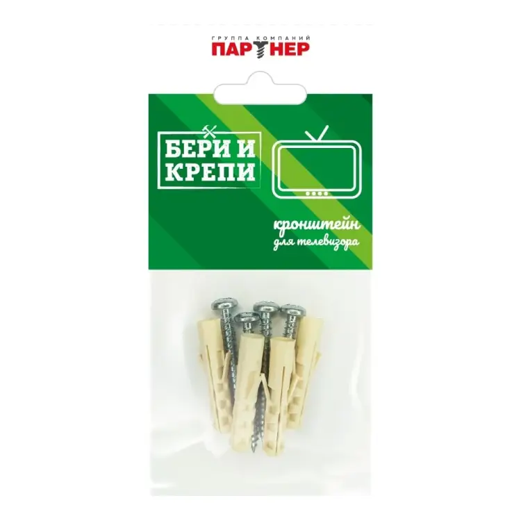 Набор для крепления кронштейна ТВ-панели Партнер 826309