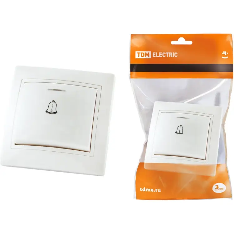 Звонковая кнопка звонка TDM ELECTRIC Таймыр SQ1814-0010
