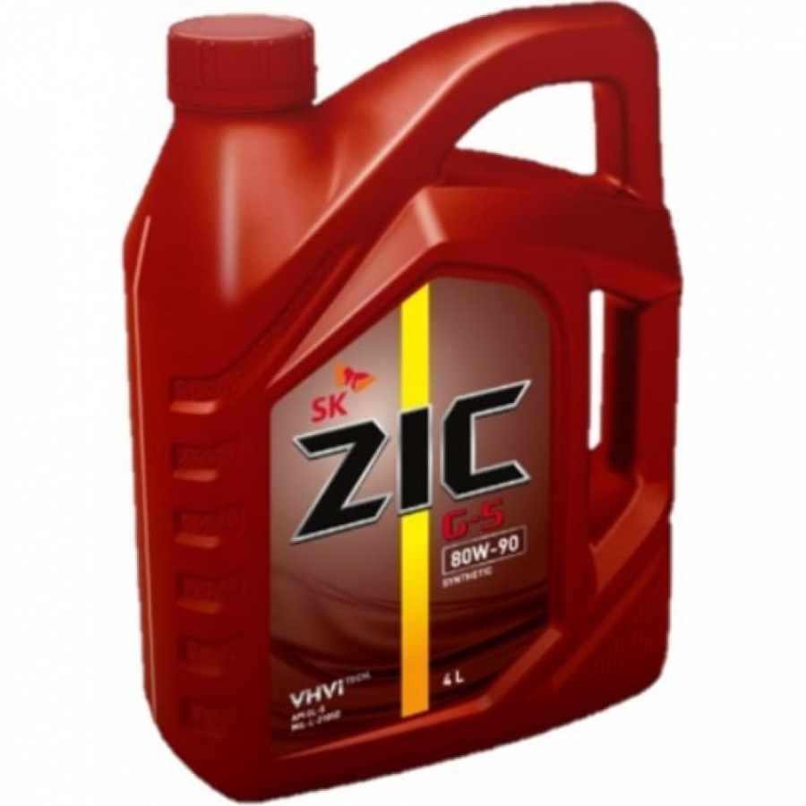 Синтетическое масло для механическийх трансмиссий zic G-5 80w90; GL-5
