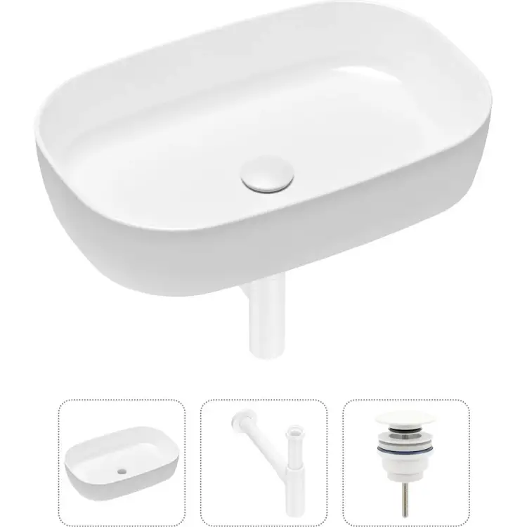 Накладная раковина для ванной Lavinia Boho Bathroom Sink Slim 21520098