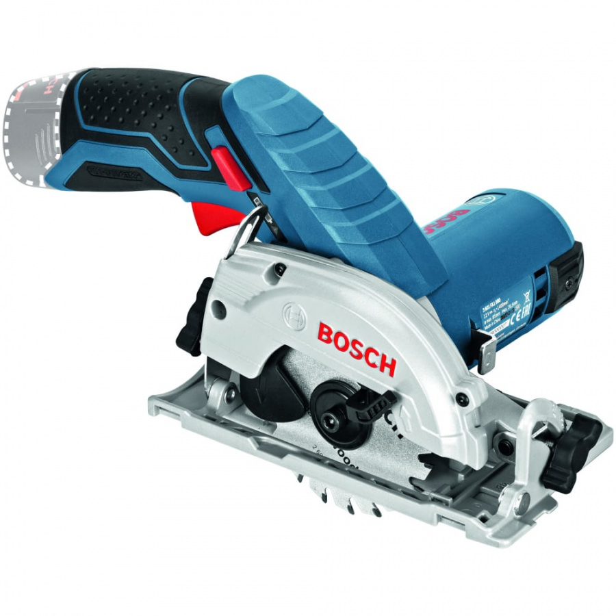 Аккумуляторная циркулярная пила Bosch GKS 12В V-LI Соло 06016A1001