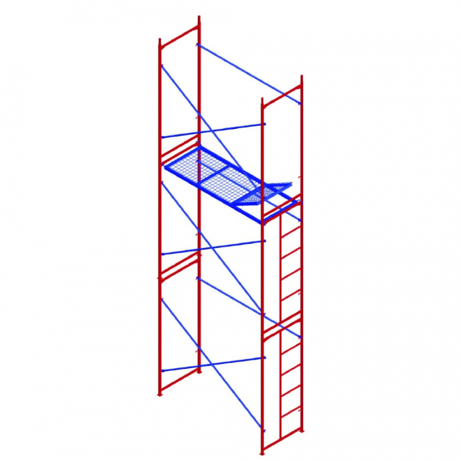 Комплект рамных лесов Мега 775