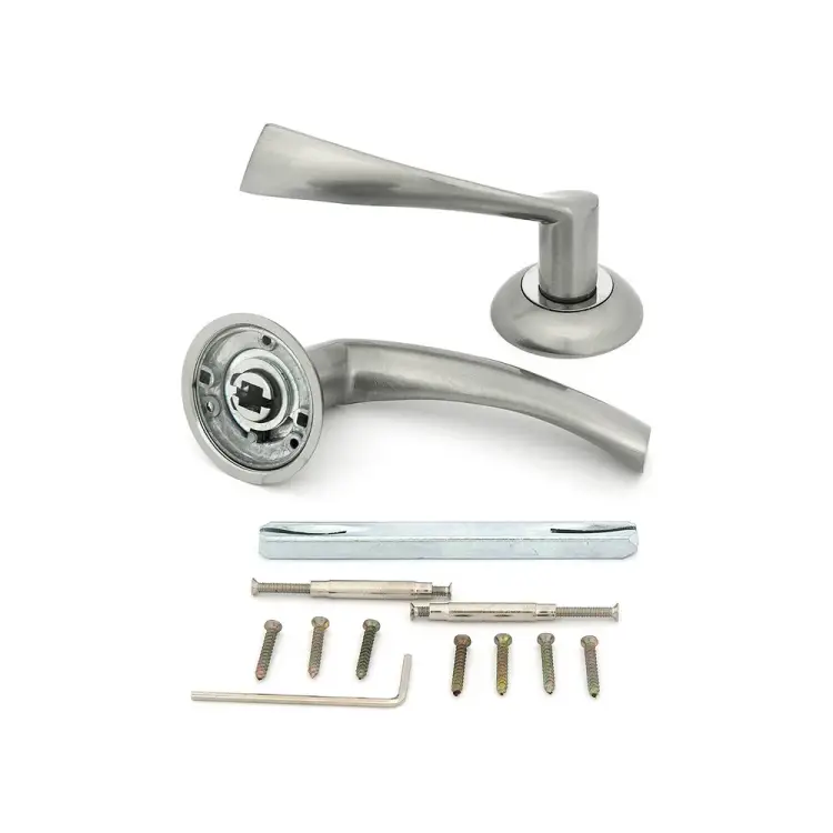 Дверная ручка Фабрика замков FZ 03-C SN СТ-00000002