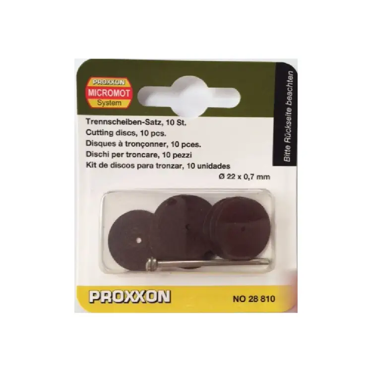 Корундовые отрезные диски Proxxon PR- 28810 Корундовые отрезные диски Proxxon PR- 28810