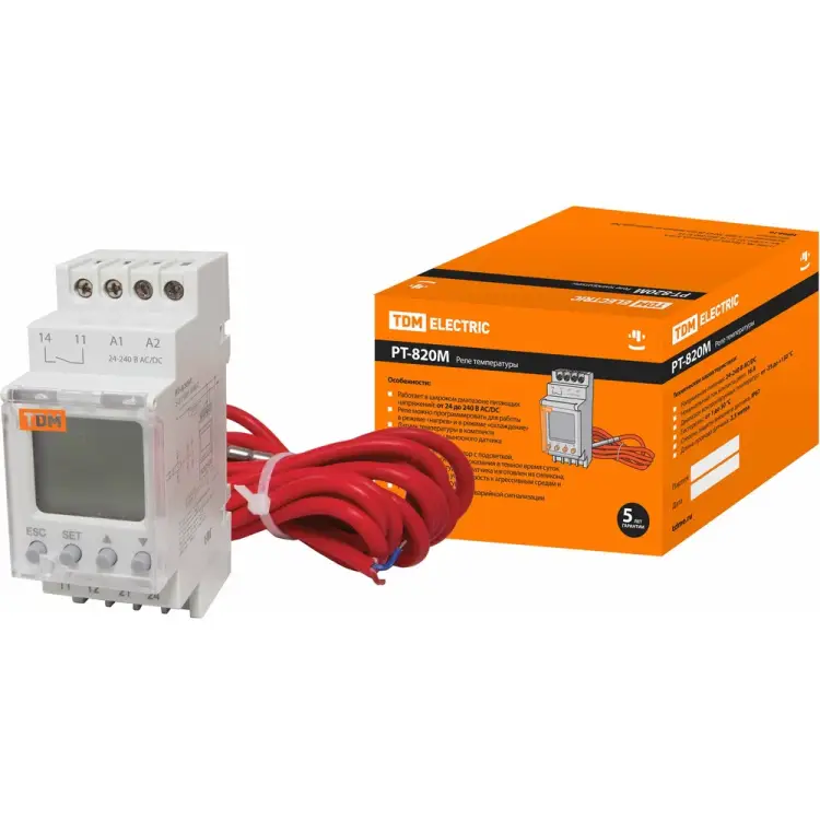 Реле температуры TDM ELECTRIC РТ-820M SQ1508-0002