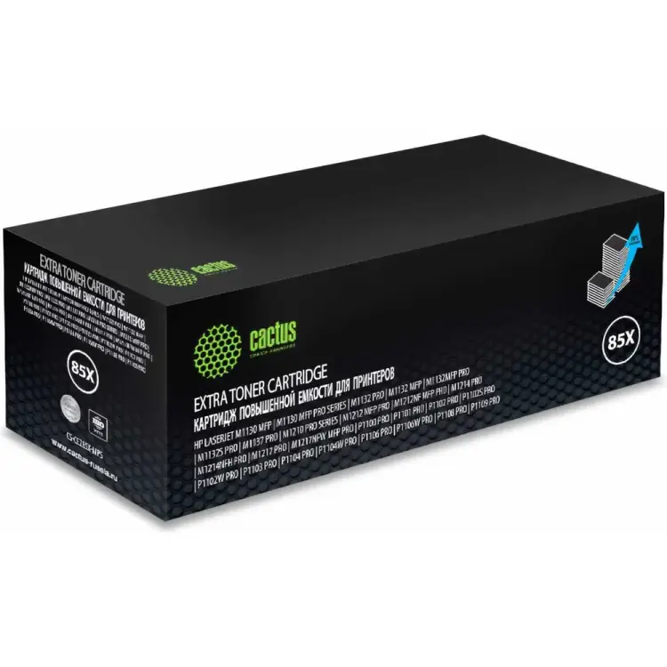 Лазерный картридж для hp lj m1130 mfp/ m1132mfp pro/p1 Cactus ce285x 1129897 Лазерный картридж для hp lj m1130 mfp/ m1132mfp pro/p1 Cactus ce285x 1129897