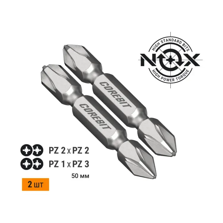 Набор двухсторонних бит NOX 336005 Набор двухсторонних бит NOX 336005