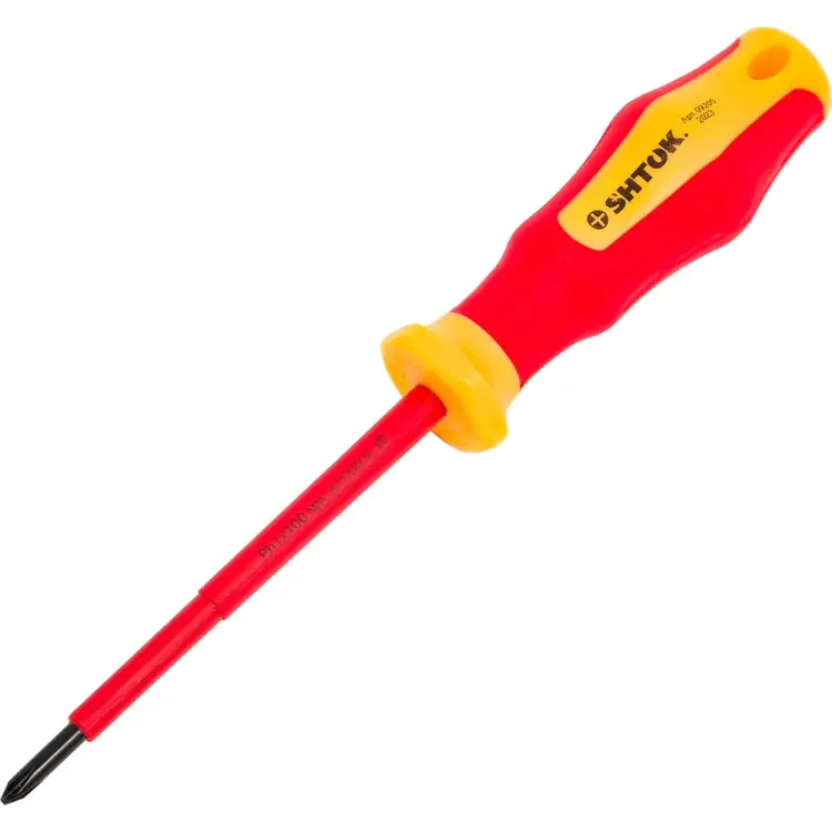 Диэлектрическая отвертка SHTOK 09205