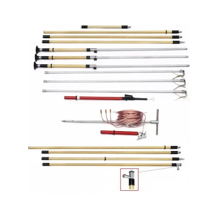 Комплект штанг для заземления Электро Трейд ВЛ КШЗ-10Э-1Ш ET-Z214-25