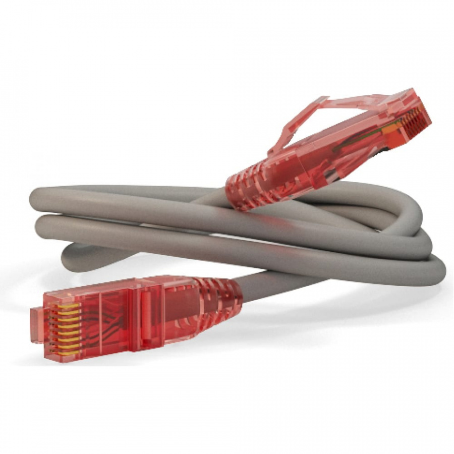 Патч-корд Hyperline PC-LPM-UTP-RJ45-RJ45-C5e-1.5M-LSZH-GY