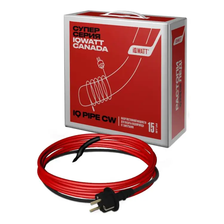 Комплект для обогрева труб IQWATT IQ PIPE CW-4м 039503