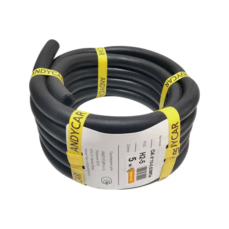 Трехслойный резиновый маслобензостойкий шланг Andycar H2-5