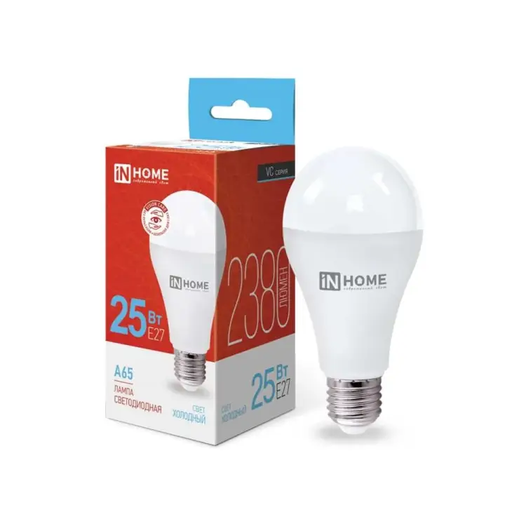 Светодиодная лампа IN HOME LED-A65-VC 4690612024103 Светодиодная лампа IN HOME LED-A65-VC 4690612024103