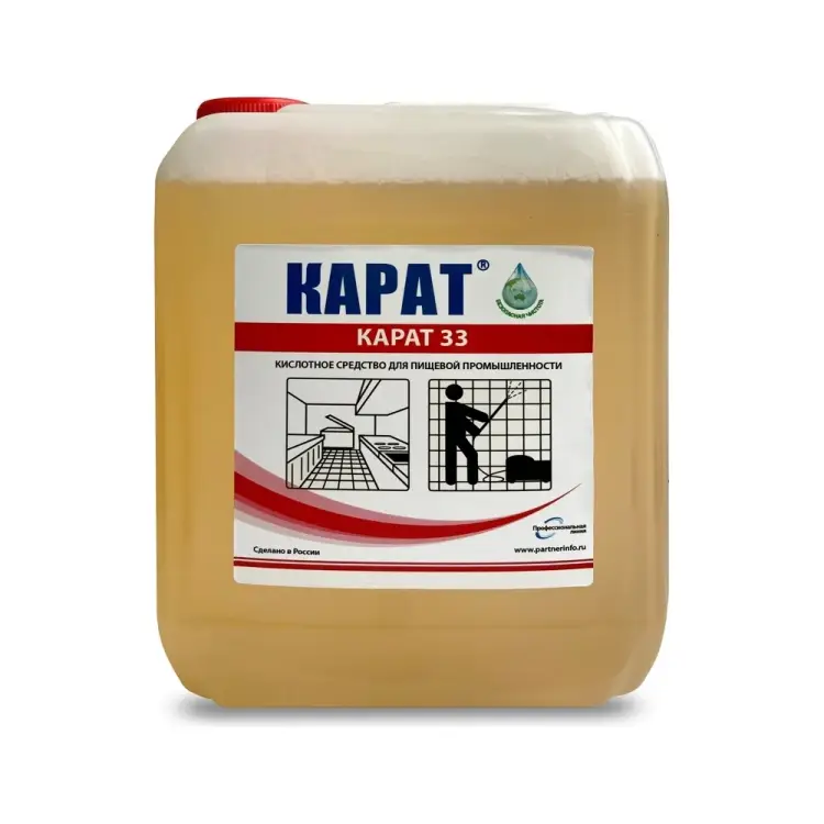 Концентрированное кислотное пенное моющее средство Карат 5 л 4607002304431