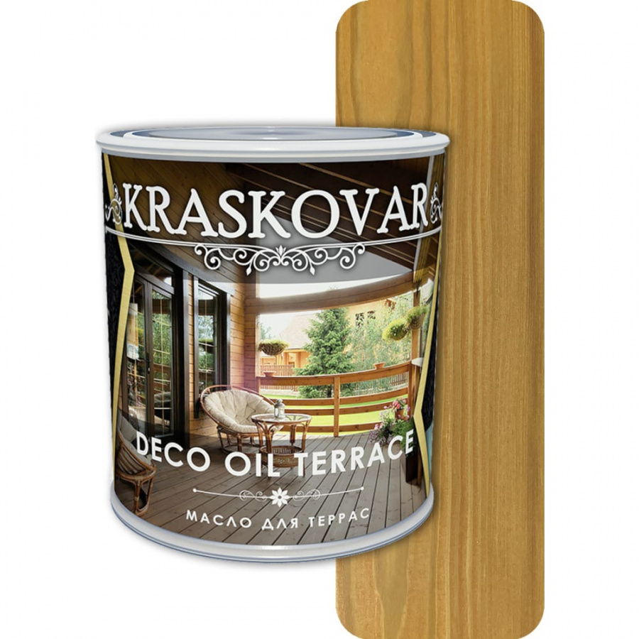 Масло для террас Kraskovar Deco Oil Terrace