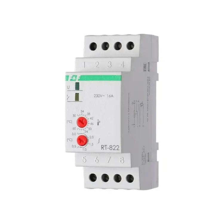 Регулятор температуры Евроавтоматика F&F RT-822 EA07.001.005