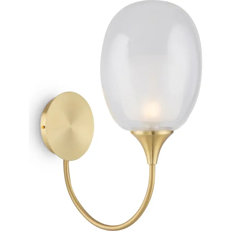 Настенный светильник бра MAYTONI aura MOD016WL-01BS Настенный светильник бра MAYTONI aura MOD016WL-01BS