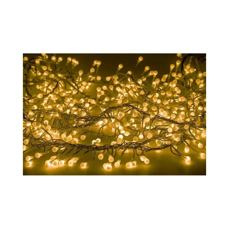 Гирлянда Neon-Night Мишура 3м, прозрачный ПВХ, 288LED желтые 303-601