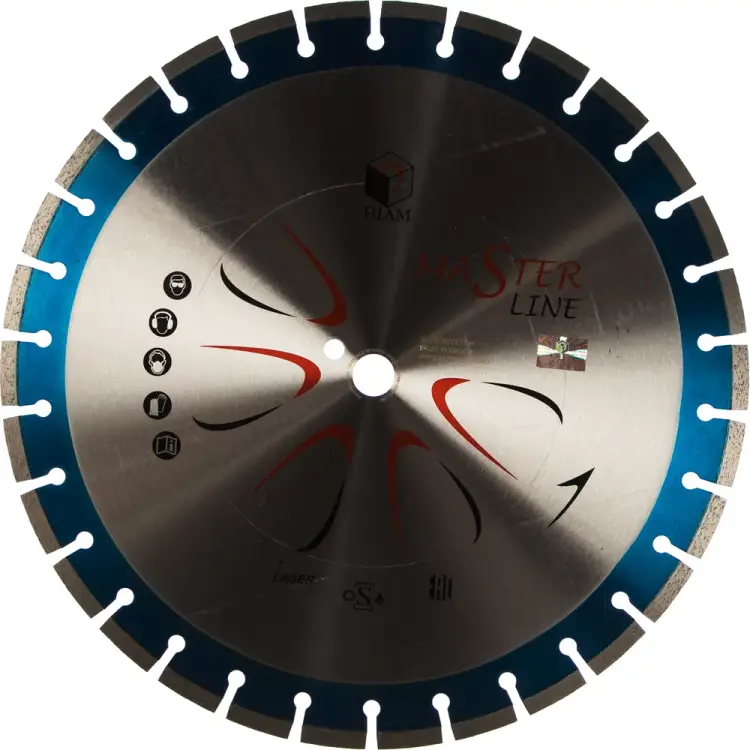 Сегментный алмазный круг по железобетону Diam 1A1RSS Master Line 000505