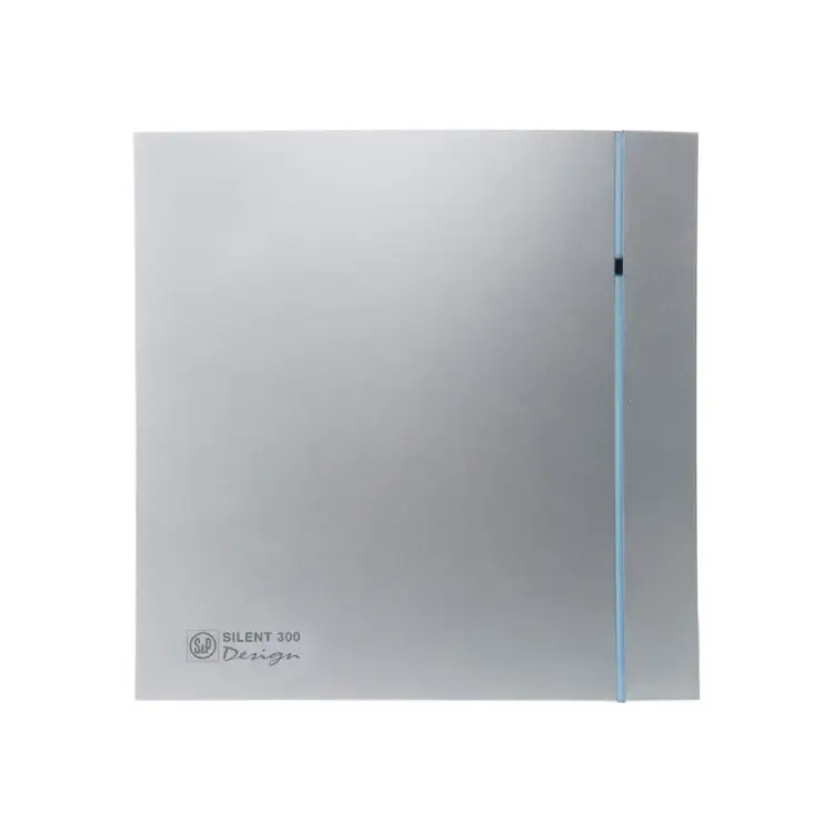 Вытяжной вентилятор Soler&Palau Silent-300 CZ Silver Design-3C Plus 03-0103-196
