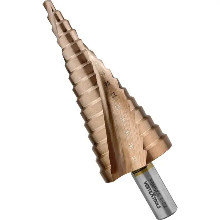 Ступенчатое сверло vertextools 5-4-32 Ступенчатое сверло vertextools 5-4-32