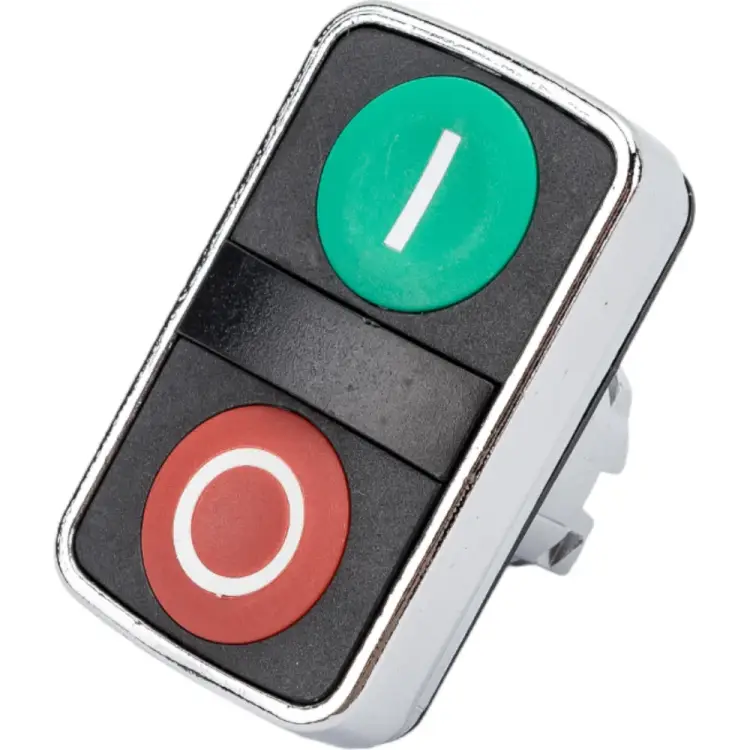 Головка двойной кнопки Briswik КМЕ 81С LAY4-BL83.BR