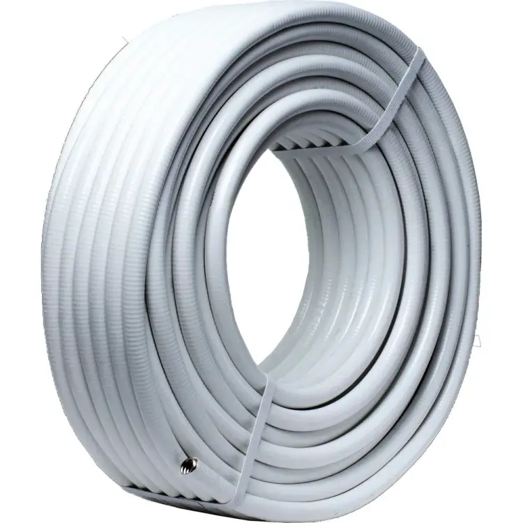 Гофрированная отожженная труба Kofulso нерж. сталь, с полиэтиленовым покрытием 20ПМ белая