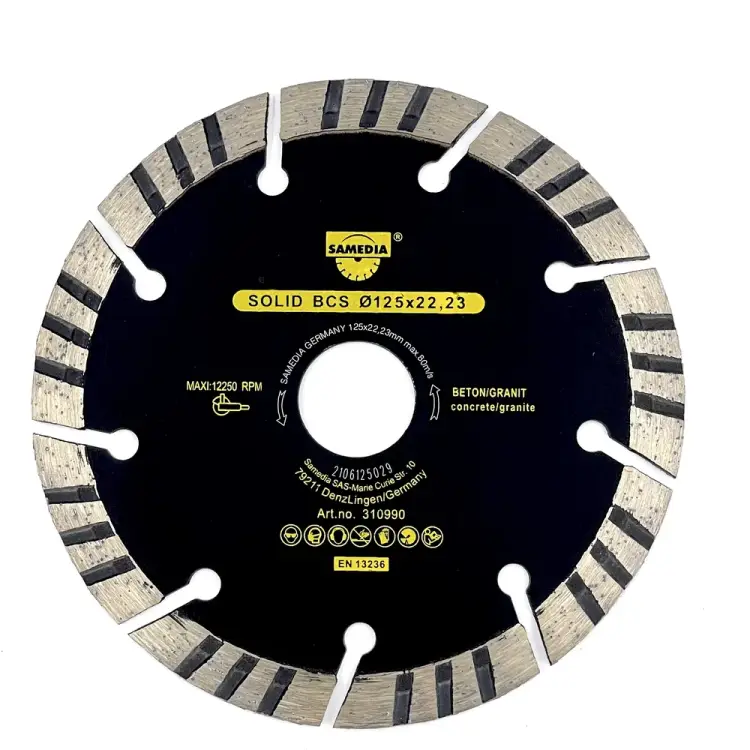 Диск для резки бетона SAMEDIA SOLID BCS 310990