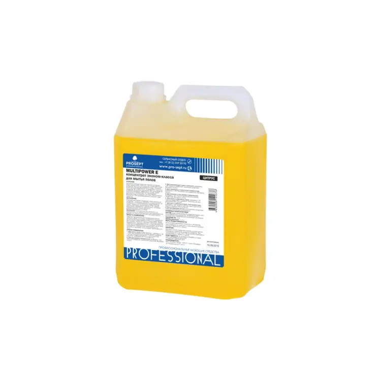 Щелочной очиститель для мытья полов PROSEPT Multipower E 231-5