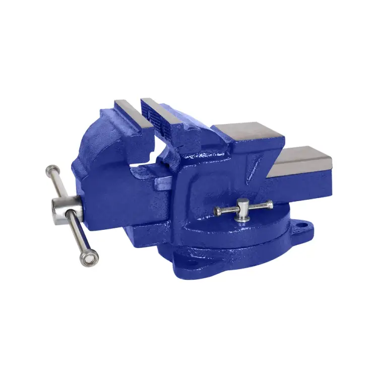 Слесарные поворотные тиски KRAFT KT 705208