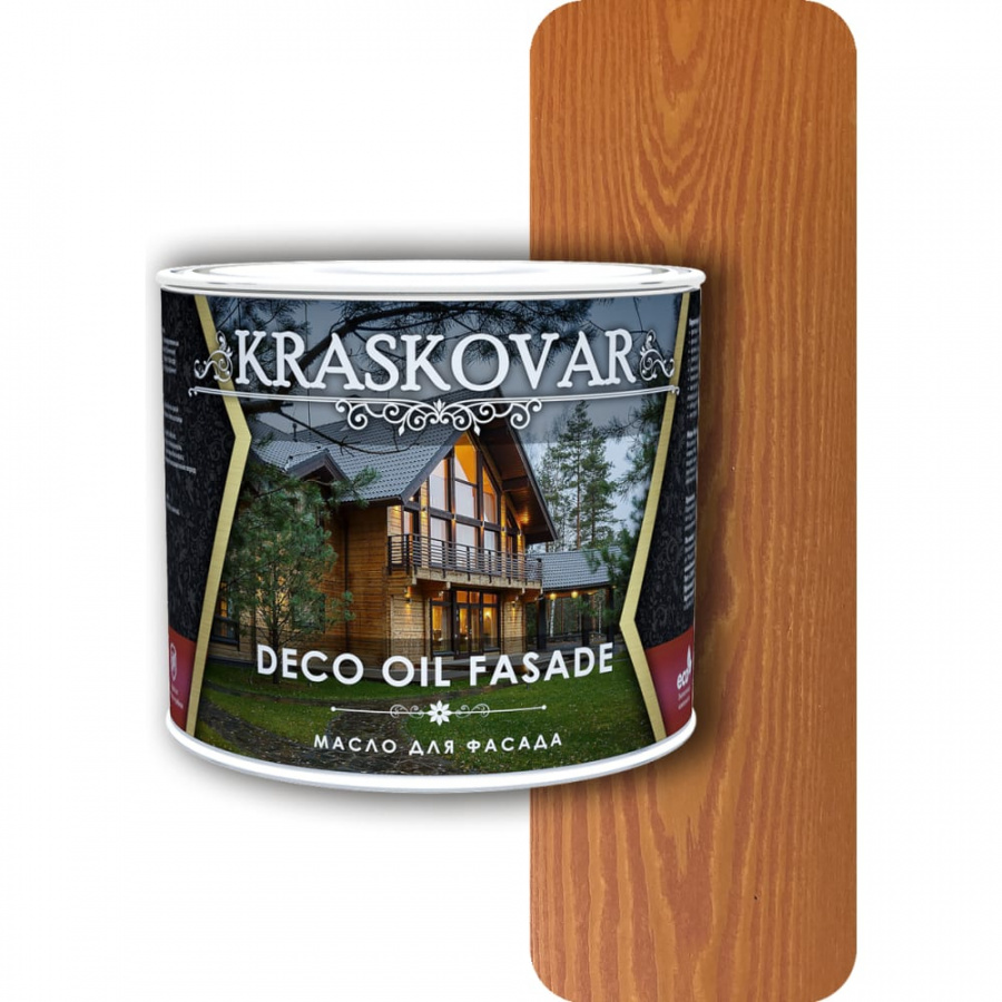 Масло для фасада Kraskovar Deco Oil Fasade