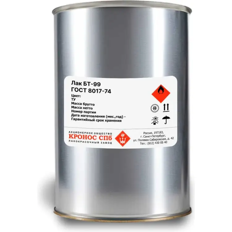 Лак КРОНОС СПб БТ-99 4605578003260