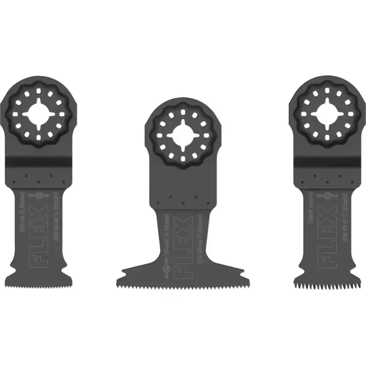 Набор пильных полотен по дереву и металлу FLEX Starlock SM BI-Set 531055 Набор пильных полотен по дереву и металлу FLEX Starlock SM BI-Set 531055