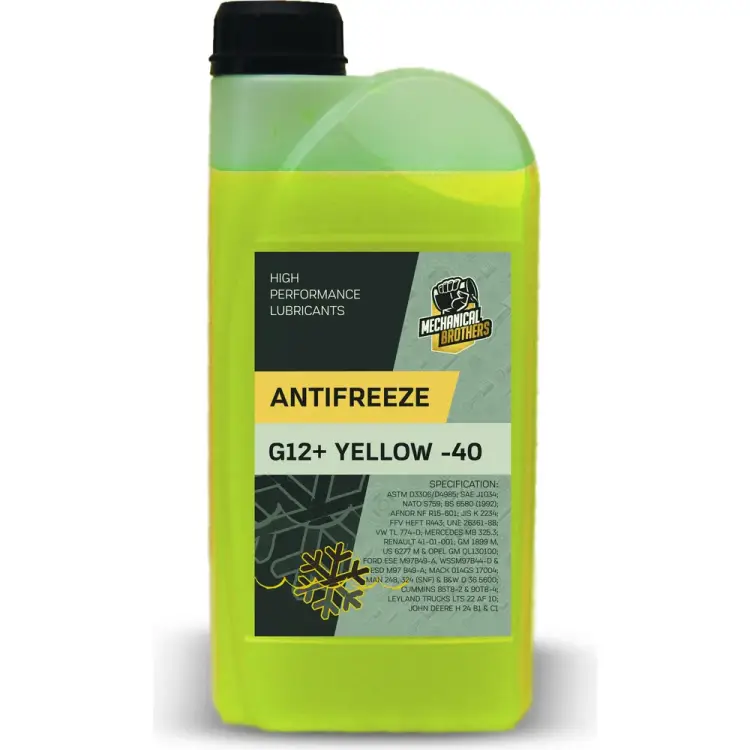Антифриз MECHANICAL BROTHERS YELLOW-40 G12+ 4673725543266