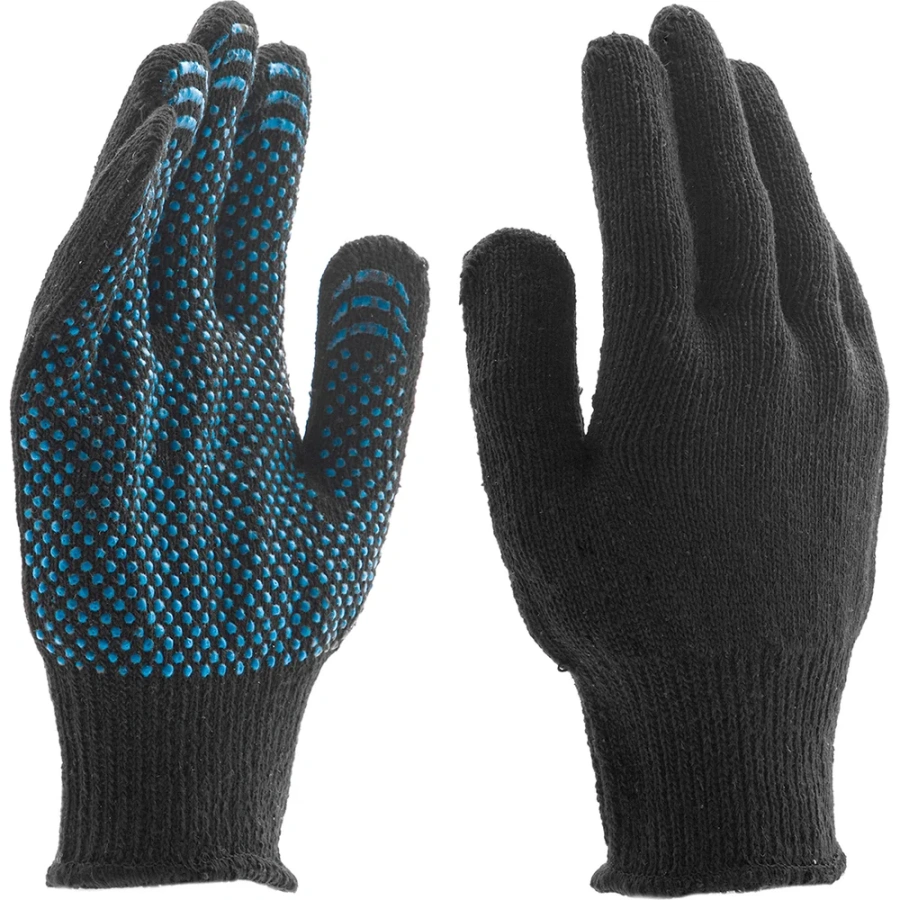 Вязаные хлопкоэфирные перчатки СИБРТЕХ 67769