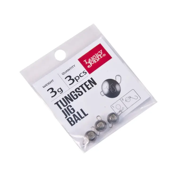 Разборные груз-головки Lucky John LJ Pro Series TUNGSTEN JIG BALL LJTB-003 Разборные груз-головки Lucky John LJ Pro Series TUNGSTEN JIG BALL LJTB-003