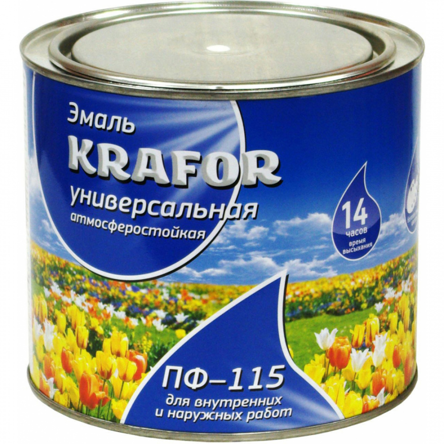 Универсальная эмаль KRAFOR ПФ-115