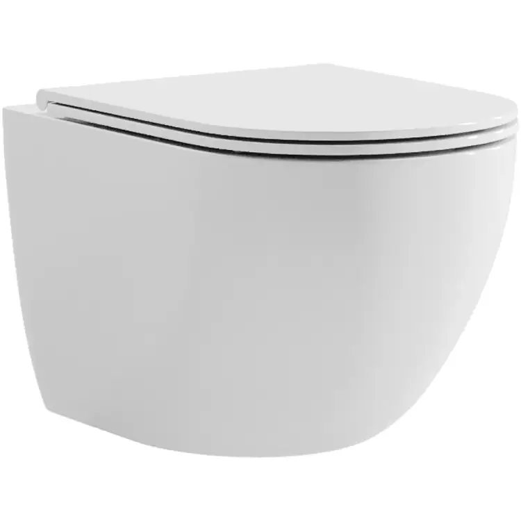 Подвесной безободковый унитаз Agger AT03100 AT03100