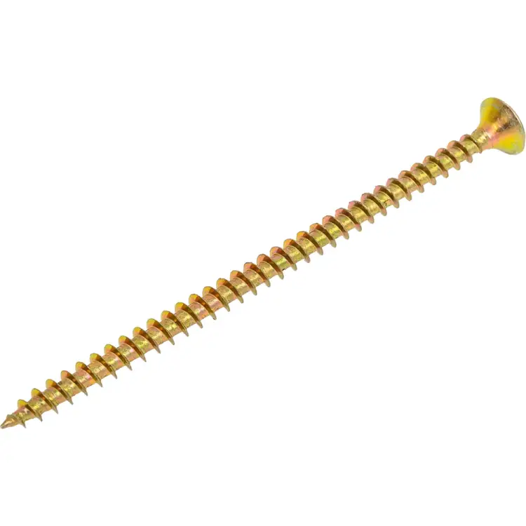 Оцинкованный универсальный саморез КВАДРА 5x90 100 шт. 504090050100