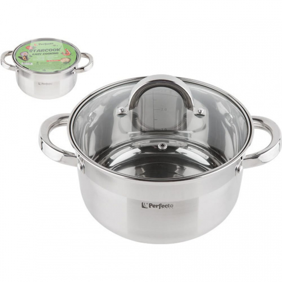 Кастрюля PERFECTO LINEA Starcook