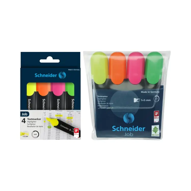 Набор текстовыделителей Schneider Job 1500