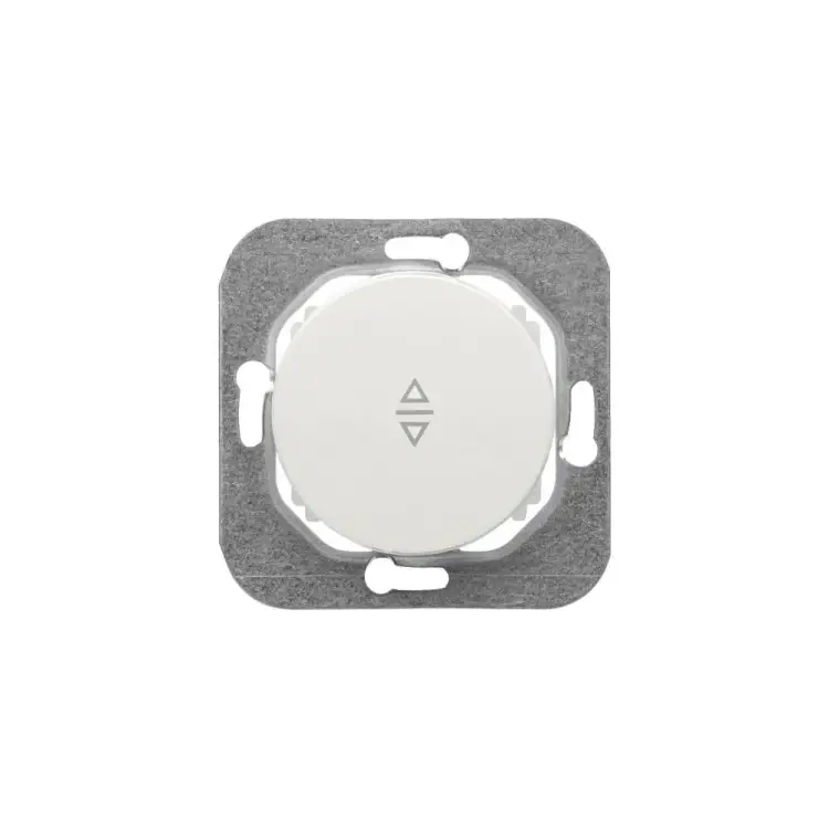 Одноклавишный проходной механизм выключателя BYLECTRICA ПРОВАНС С610-3361 перламутр