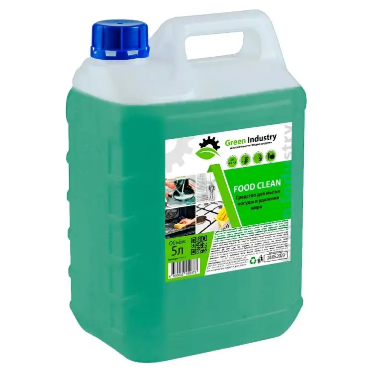 Средство для мытья посуды Green Industry Food Clean 100103