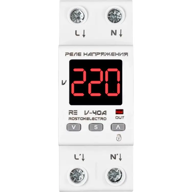 Реле напряжения ROSTOKELECTRO RE 46-237