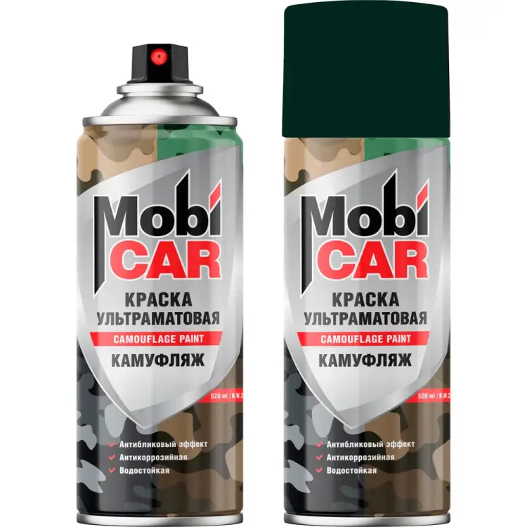 Аэрозольная краска Mobicar КАМУФЛЯЖ 0539-61 MC Аэрозольная краска Mobicar КАМУФЛЯЖ 0539-61 MC
