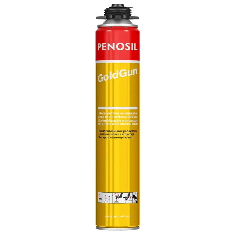 Монтажная пена Penosil Goldgun Профи 218901 Монтажная пена Penosil Goldgun Профи 218901