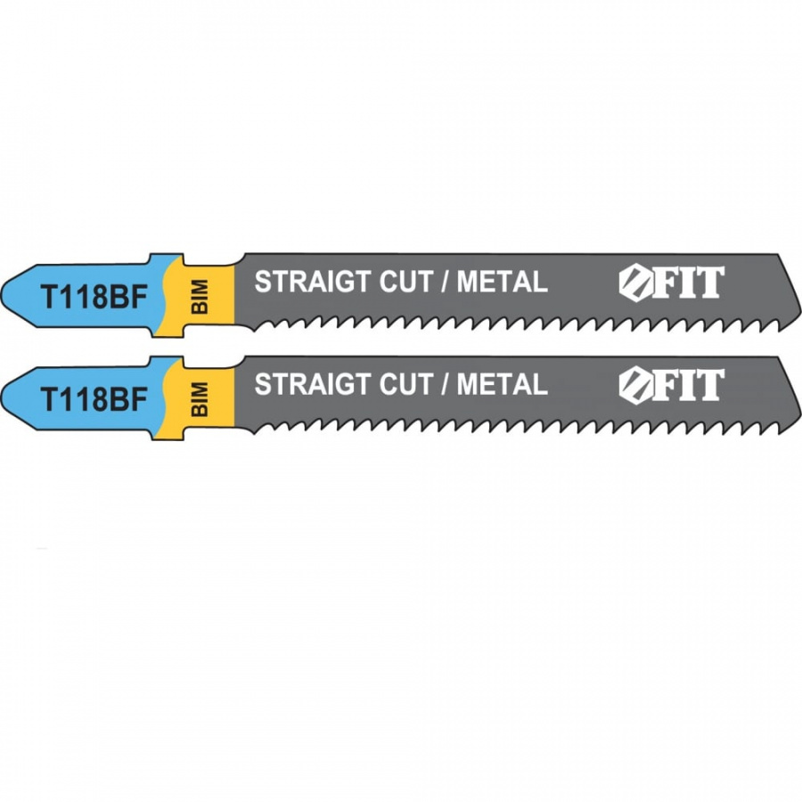 Полотно по металлу FIT T118BF