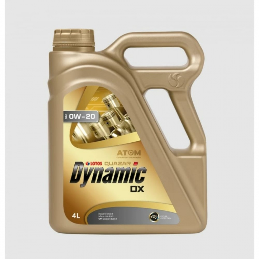 Синтетическое моторное масло lotos QUAZAR DYNAMIC DX SAE 0W-20