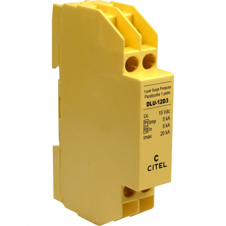 Устройство защиты от импульсных перенапряжений для линий передачи данных Citel DLU-12D3